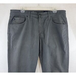 AG Adriano Goldschmied Jeans Graduate Tailored Leg Gray Denim Men 34x34